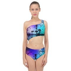 Cute Fairy Dancing In The Night Spliced Up Two Piece Swimsuit by FantasyWorld7