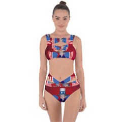 Happy 4th Of July Bandaged Up Bikini Set  by FantasyWorld7