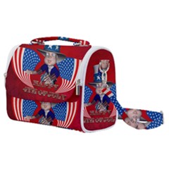 Happy 4th Of July Satchel Shoulder Bag by FantasyWorld7