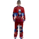 Happy 4th Of July Men s Satin Pajamas Long Pants Set View2