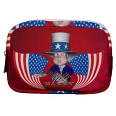 Happy 4th Of July Make Up Pouch (small) by FantasyWorld7