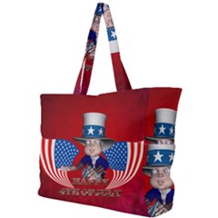 Happy 4th Of July Simple Shoulder Bag by FantasyWorld7