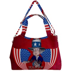 Happy 4th Of July Double Compartment Shoulder Bag by FantasyWorld7