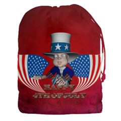 Happy 4th Of July Drawstring Pouch (xxxl)