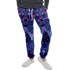 Blue Elegance Elaborate Fractal Fashion Men s Jogger Sweatpants by KirstenStar