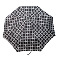 Purple Pattern Texture Folding Umbrellas