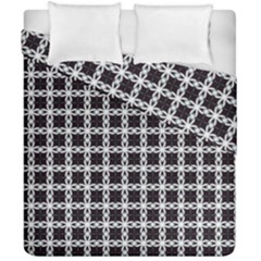 Purple Pattern Texture Duvet Cover Double Side (california King Size)