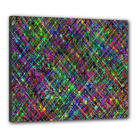 Pattern Artistically Canvas 24  X 20  (stretched) by HermanTelo