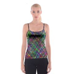 Pattern Artistically Spaghetti Strap Top by HermanTelo