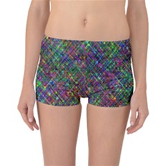 Pattern Artistically Reversible Boyleg Bikini Bottoms