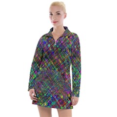 Pattern Artistically Women s Long Sleeve Casual Dress