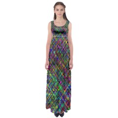 Pattern Artistically Empire Waist Maxi Dress by HermanTelo