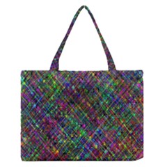 Pattern Artistically Zipper Medium Tote Bag