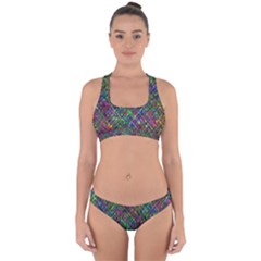 Pattern Artistically Cross Back Hipster Bikini Set by HermanTelo