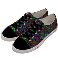 Pattern Artistically Men s Low Top Canvas Sneakers