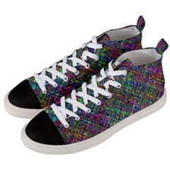 Pattern Artistically Men s Mid-top Canvas Sneakers