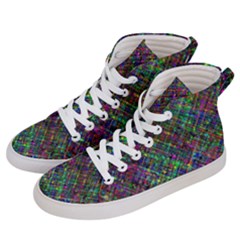 Pattern Artistically Women s Hi-top Skate Sneakers