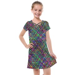 Pattern Artistically Kids  Cross Web Dress