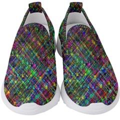 Pattern Artistically Kids  Slip On Sneakers by HermanTelo