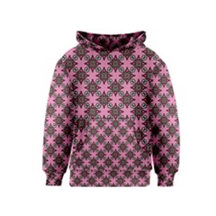 Purple Pattern Texture Kids  Pullover Hoodie by HermanTelo