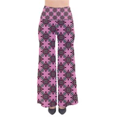 Purple Pattern Texture So Vintage Palazzo Pants by HermanTelo