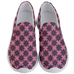 Purple Pattern Texture Men s Lightweight Slip Ons by HermanTelo