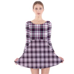 Wallpaper Illustrations Long Sleeve Velvet Skater Dress