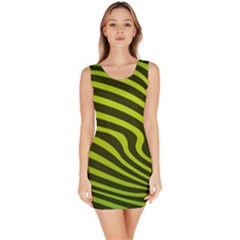 Wave Green Bodycon Dress by HermanTelo