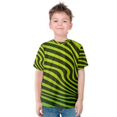 Wave Green Kids  Cotton Tee