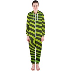 Wave Green Hooded Jumpsuit (ladies) 