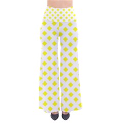 Yellow White So Vintage Palazzo Pants