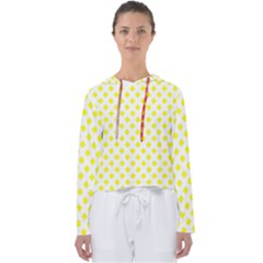 Yellow White Women s Slouchy Sweat