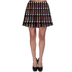 Texture Abstract Skater Skirt by HermanTelo