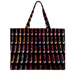 Texture Abstract Zipper Mini Tote Bag