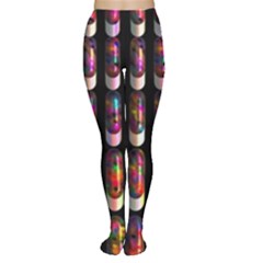 Texture Abstract Tights