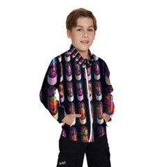 Texture Abstract Kids  Windbreaker