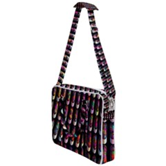 Texture Abstract Cross Body Office Bag