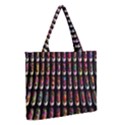 Texture Abstract Zipper Medium Tote Bag View2