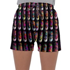 Texture Abstract Sleepwear Shorts