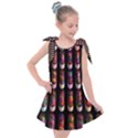 Texture Abstract Kids  Tie Up Tunic Dress View1