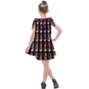 Texture Abstract Kids  Tie Up Tunic Dress View2