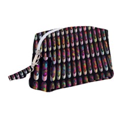 Texture Abstract Wristlet Pouch Bag (medium)