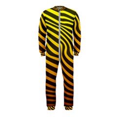 Wave Line Curve Abstract Onepiece Jumpsuit (kids)