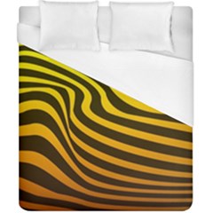 Wave Line Curve Abstract Duvet Cover (california King Size)