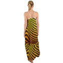 Wave Line Curve Abstract Cami Maxi Ruffle Chiffon Dress View2