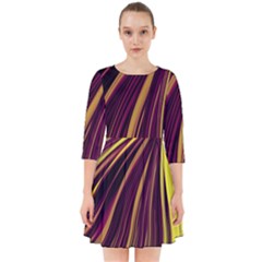 Lines Swinging Fantasy Smock Dress