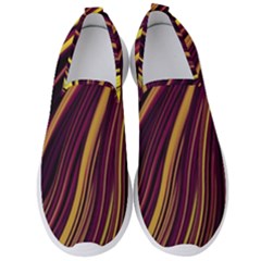 Lines Swinging Fantasy Men s Slip On Sneakers by Bajindul