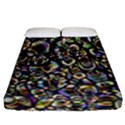 Circle Plasma Artistically Abstract Fitted Sheet (California King Size) View1