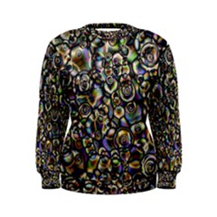 Circle Plasma Artistically Abstract Women s Sweatshirt by Bajindul