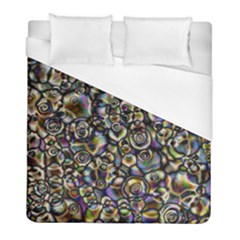 Circle Plasma Artistically Abstract Duvet Cover (full/ Double Size)